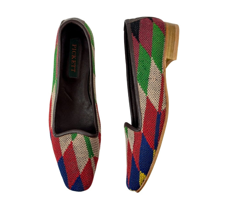 Ladies Kilim Slippers EU38 / UK5 Kilim Slippers/Trainers Red 