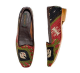 Ladies Kilim Slippers EU38 / UK5 Kilim Slippers/Trainers Sage 