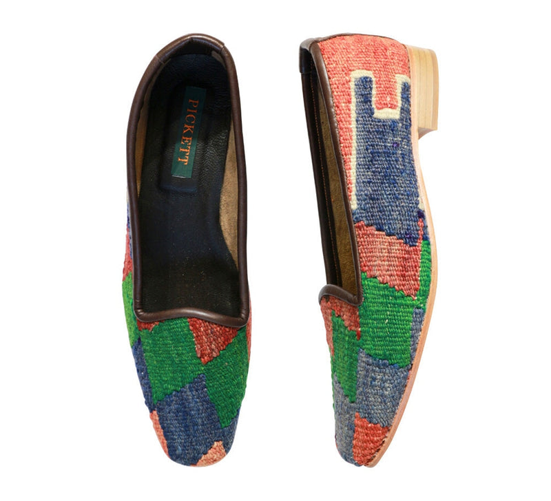 Ladies Kilim Slippers EU39 / UK6 Kilim Slippers/Trainers Blue 