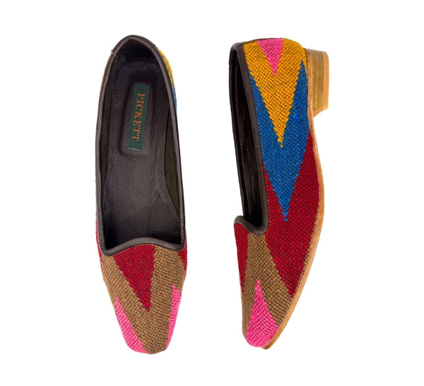 Ladies Kilim Slippers EU39 / UK6 Kilim Slippers/Trainers Brick 