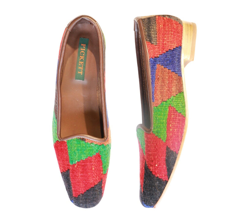 Ladies Kilim Slippers EU39 / UK6 Kilim Slippers/Trainers Red 