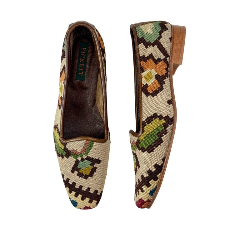 Ladies Kilim Slippers EU40 / UK7 Kilim Slippers/Trainers Natural 