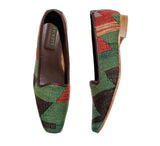 Ladies Kilim Slippers EU41 / UK8 Kilim Slippers/Trainers Green 