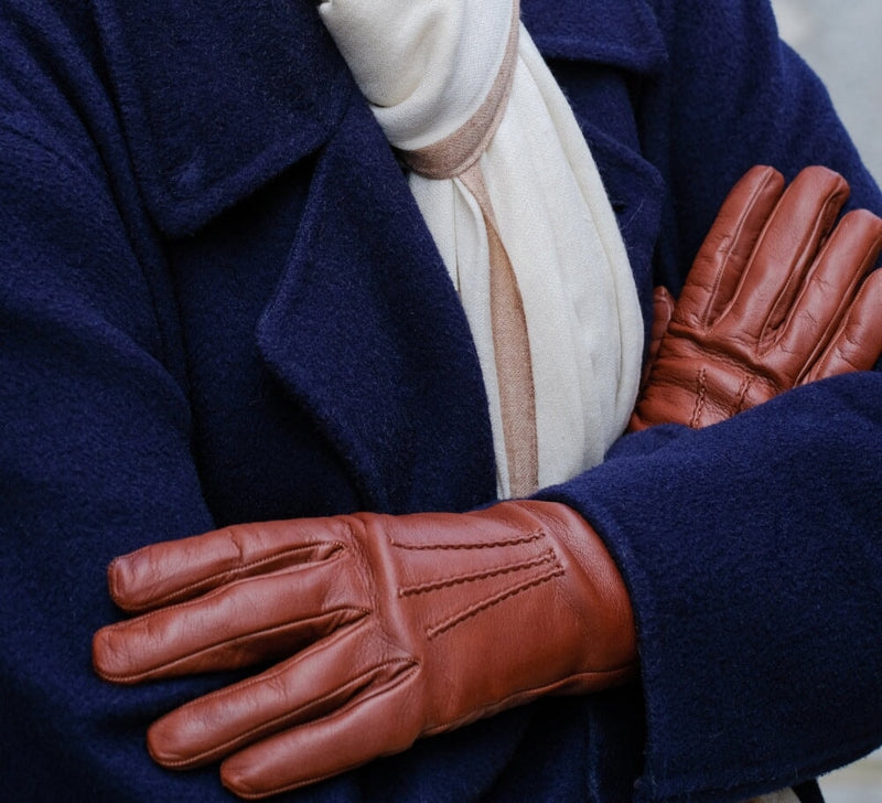 Ladies Napa Long Cashmere Lined Gloves Gloves 