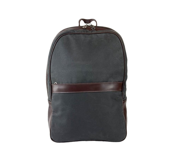 Large Classic Waxed Canvas Rucksack Rucksack Olive 