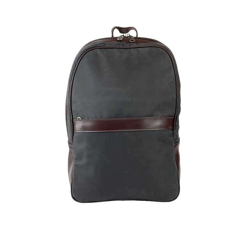 Large Classic Waxed Canvas Rucksack Rucksack Olive 