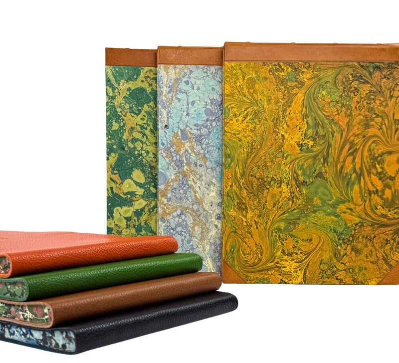 Marbled Paper Visitors Book Books & Journals 