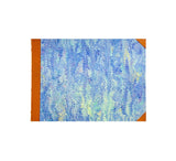 Marbled Paper Visitors Book Books & Journals Blue 