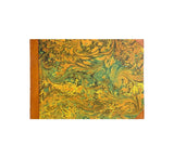 Marbled Paper Visitors Book Books & Journals Burnt Orange 