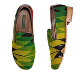 Men's Kilim Slippers EU40 / UK6 Kilim Slippers/Trainers Apple Green 