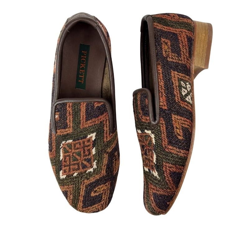 Men's Kilim Slippers EU40 / UK6 Kilim Slippers/Trainers Brick 