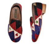 Men's Kilim Slippers EU40 / UK6 Kilim Slippers/Trainers Burgundy 
