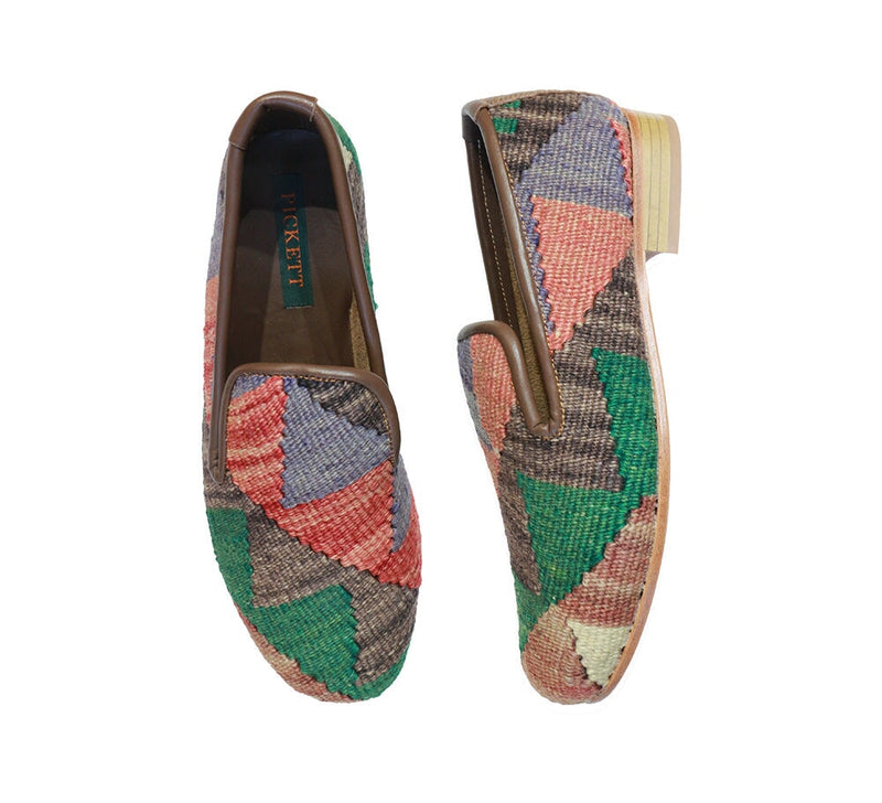 Men's Kilim Slippers EU40 / UK6 Kilim Slippers/Trainers Green 