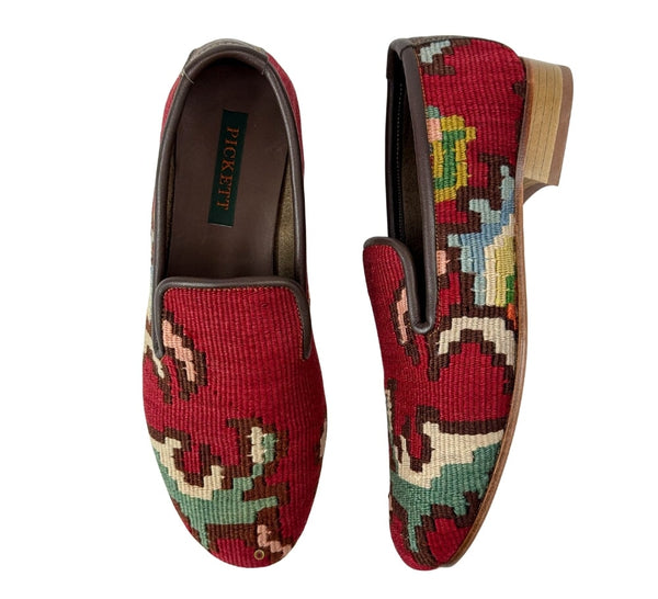 Men's Kilim Slippers EU41 / UK7 Kilim Slippers/Trainers Crimson 