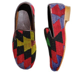 Men's Kilim Slippers EU41 / UK7 Kilim Slippers/Trainers Dark Red 