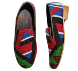 Men's Kilim Slippers EU42 / UK8 Kilim Slippers/Trainers Dark Red 