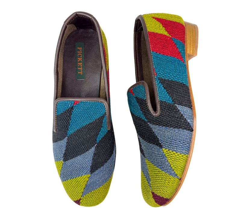 Men's Kilim Slippers EU42 / UK8 Kilim Slippers/Trainers Pistachio 