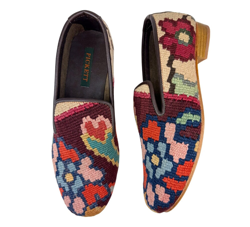 Men's Kilim Slippers EU42 / UK8 Kilim Slippers/Trainers Plum 