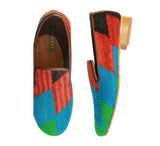 Men's Kilim Slippers EU42 / UK8 Kilim Slippers/Trainers Turquoise 