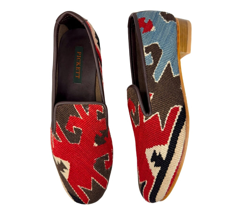 Men's Kilim Slippers EU43 / UK9 Kilim Slippers/Trainers Bright Red 