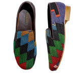 Men's Kilim Slippers EU43 / UK9 Kilim Slippers/Trainers Deep Green 