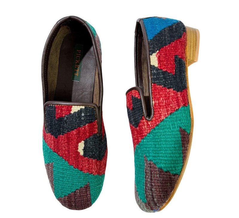 Men's Kilim Slippers EU43 / UK9 Kilim Slippers/Trainers Deep Red 