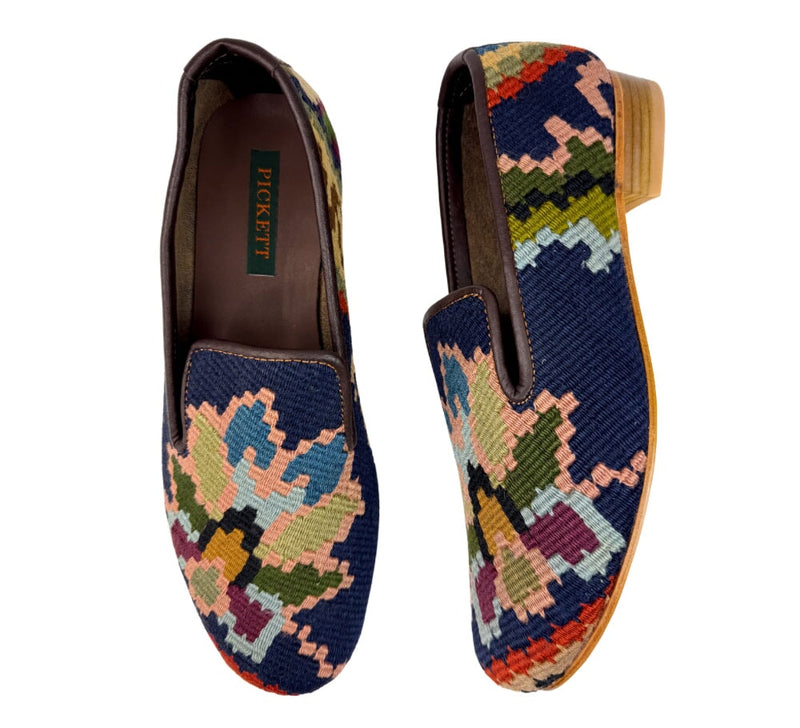 Men's Kilim Slippers EU43 / UK9 Kilim Slippers/Trainers French Navy 