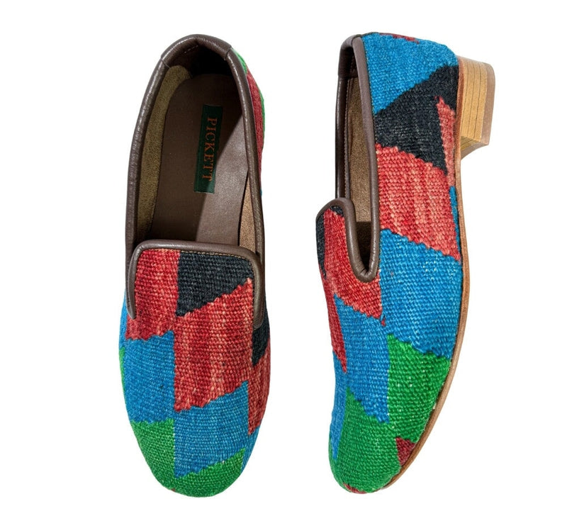 Men's Kilim Slippers EU43 / UK9 Kilim Slippers/Trainers Turquoise 