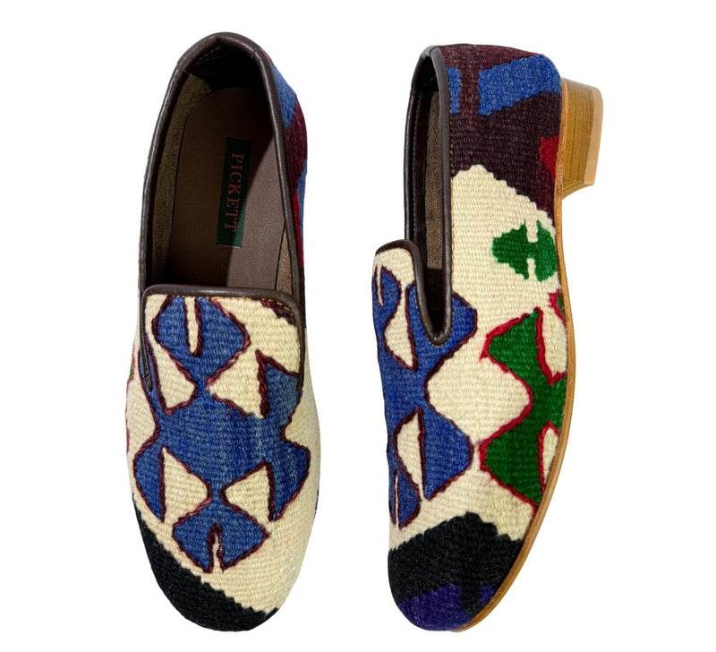 Men's Kilim Slippers EU44 / UK10 Kilim Slippers/Trainers Blue 