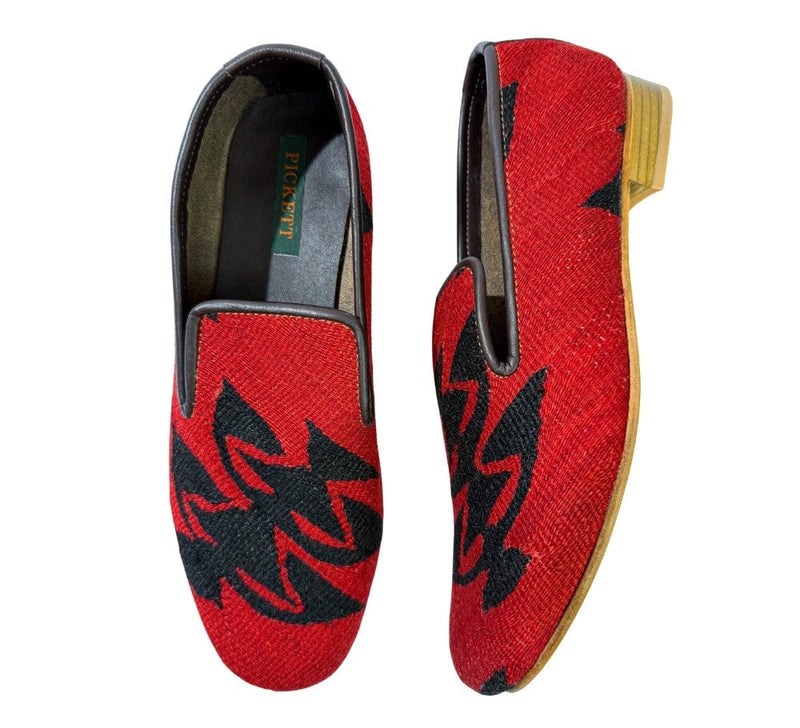 Men's Kilim Slippers EU44 / UK10 Kilim Slippers/Trainers Cherry 