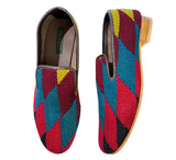 Men's Kilim Slippers EU44 / UK10 Kilim Slippers/Trainers Dark Teal 