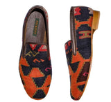 Men's Kilim Slippers EU45 / UK11 Kilim Slippers/Trainers Burnt Orange 