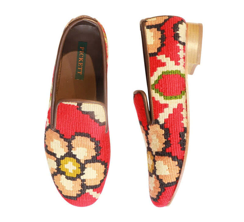 Men's Kilim Slippers EU45 / UK11 Kilim Slippers/Trainers Coral 