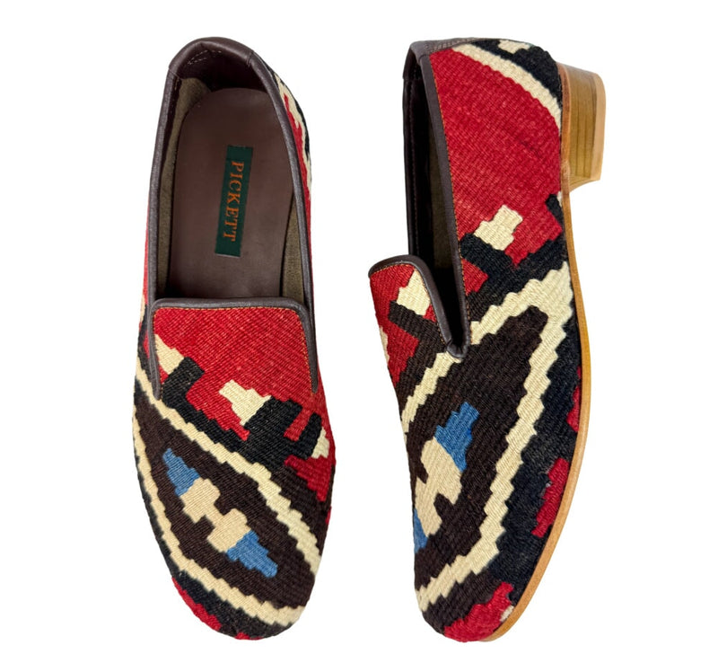 Men's Kilim Slippers EU45 / UK11 Kilim Slippers/Trainers Dark Brown 