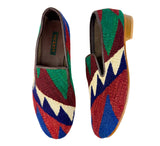 Men's Kilim Slippers EU45 / UK11 Kilim Slippers/Trainers Dark Red 