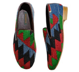 Men's Kilim Slippers EU45 / UK11 Kilim Slippers/Trainers Dark Red 