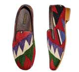 Men's Kilim Slippers EU45 / UK11 Kilim Slippers/Trainers Dark Red 