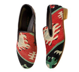 Men's Kilim Slippers EU45 / UK11 Kilim Slippers/Trainers Light Green 
