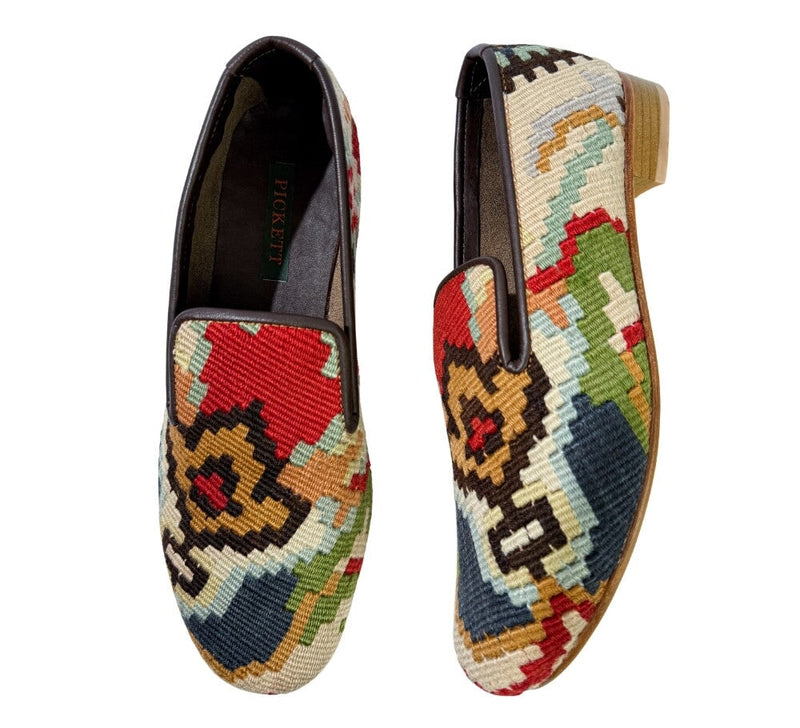 Men's Kilim Slippers EU45 / UK11 Kilim Slippers/Trainers Mid Blue 