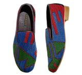 Men's Kilim Slippers EU45 / UK11 Kilim Slippers/Trainers Mid Blue 