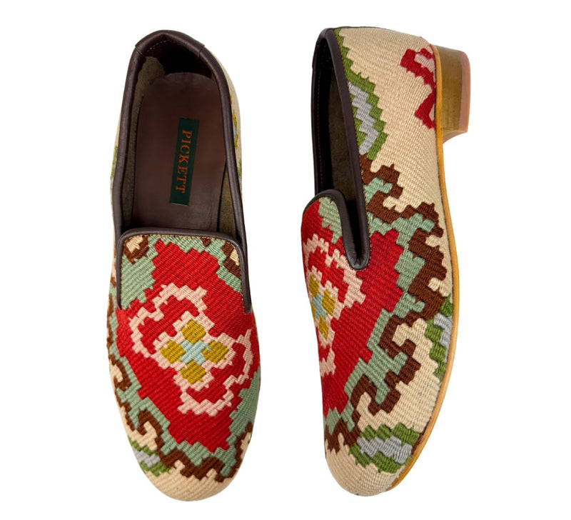 Men's Kilim Slippers EU45 / UK11 Kilim Slippers/Trainers Raspberry 