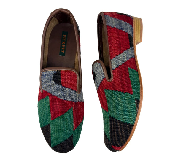 Men's Kilim Slippers EU46 / UK12 Kilim Slippers/Trainers Green 
