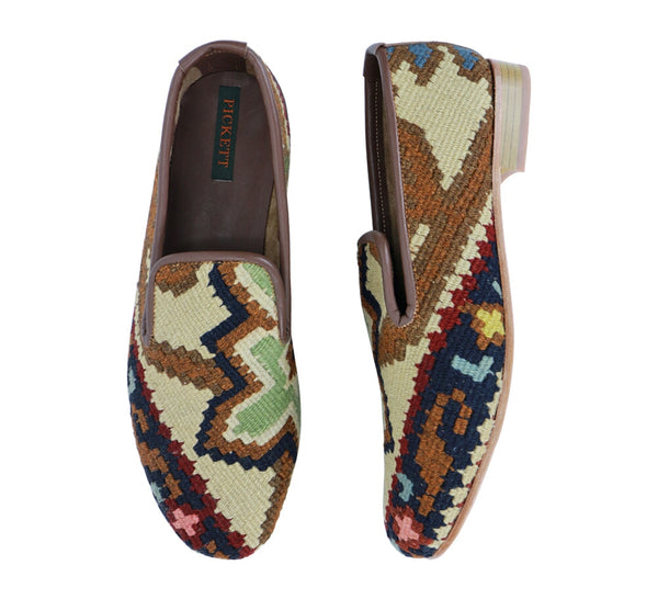 Men's Kilim Slippers & Lace Up Pumps Pickett London