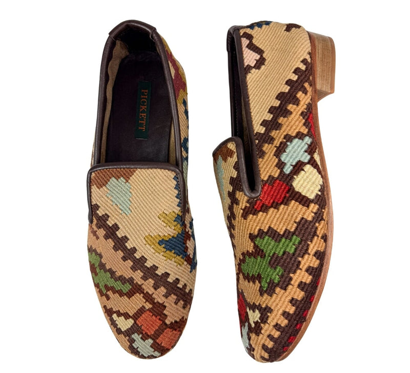 Men's Kilim Slippers EU47 / UK13 Kilim Slippers/Trainers Brick 
