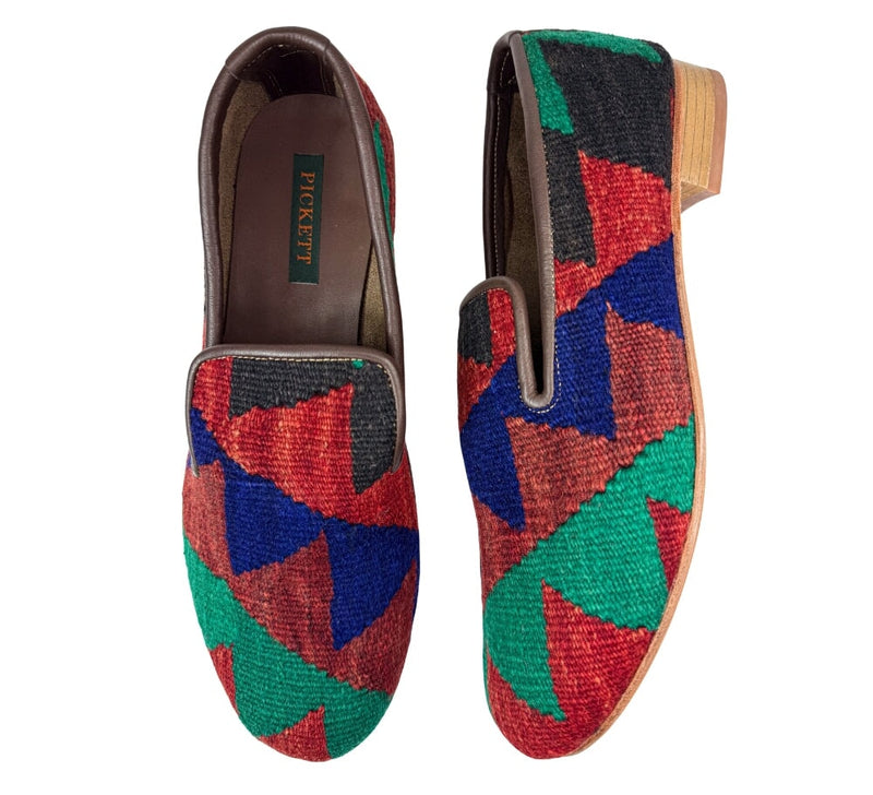 Men's Kilim Slippers EU47 / UK13 Kilim Slippers/Trainers Green 