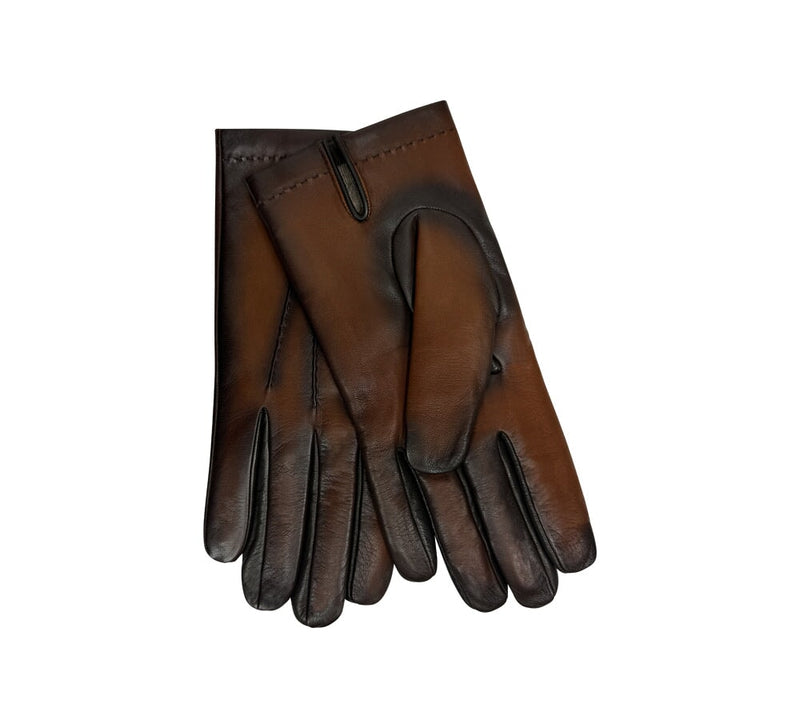 Men's Watercolour Dyed Cashmere Lined Gloves