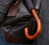 Men's Wooden Shaft Cherry Wood Handle Umbrella Umbrellas 