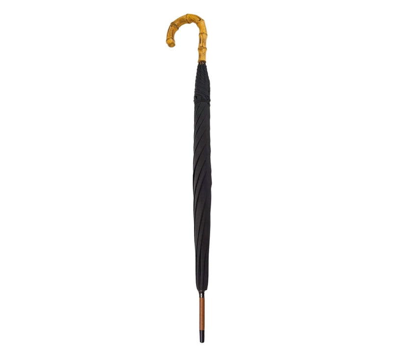 Men's Wooden Shaft Whangee Handle Umbrella Umbrellas 