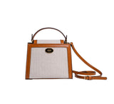 Mini Clara Bag Handbags Cream Canvas 