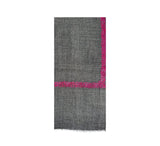 Moroccan Border Stole Pashmina & Scarves Fuchsia 